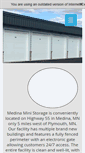 Mobile Screenshot of medinaministorage.com